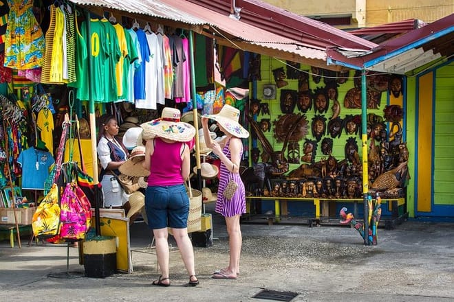 Shopping in Montego Bay on the Hip Strip