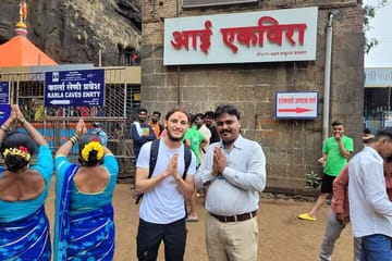 Karla and Bhaja Caves Day Tour from Mumbai