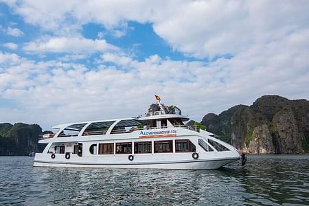 Alova Premium Cruise: Luxury Day Tour to Ha Long Bay's Hidden Gems