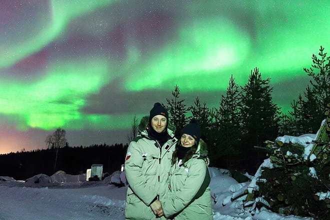 Rovaniemi: Northern Lights Group Tour - Guaranteed View 