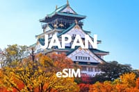 Japan Data eSIM : 0.5GB/Daily to 50GB - 30Days 1