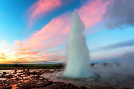 Golden Circle, Bruarfoss Waterfall & Kerid Volcanic crater