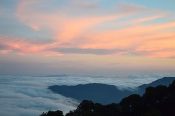 Hiking and Sunset Views at Doi Inthanon, Thailand
