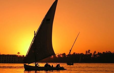 Felucca Sailing Tour to Banana Island in Luxor, Egypt