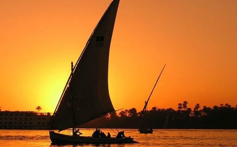 Felucca Sailing Tour to Banana Island in Luxor, Egypt