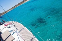 All Included Sailing Yacht Cruise to Mykonos South Beaches, Rhenia & Delos Islands 1