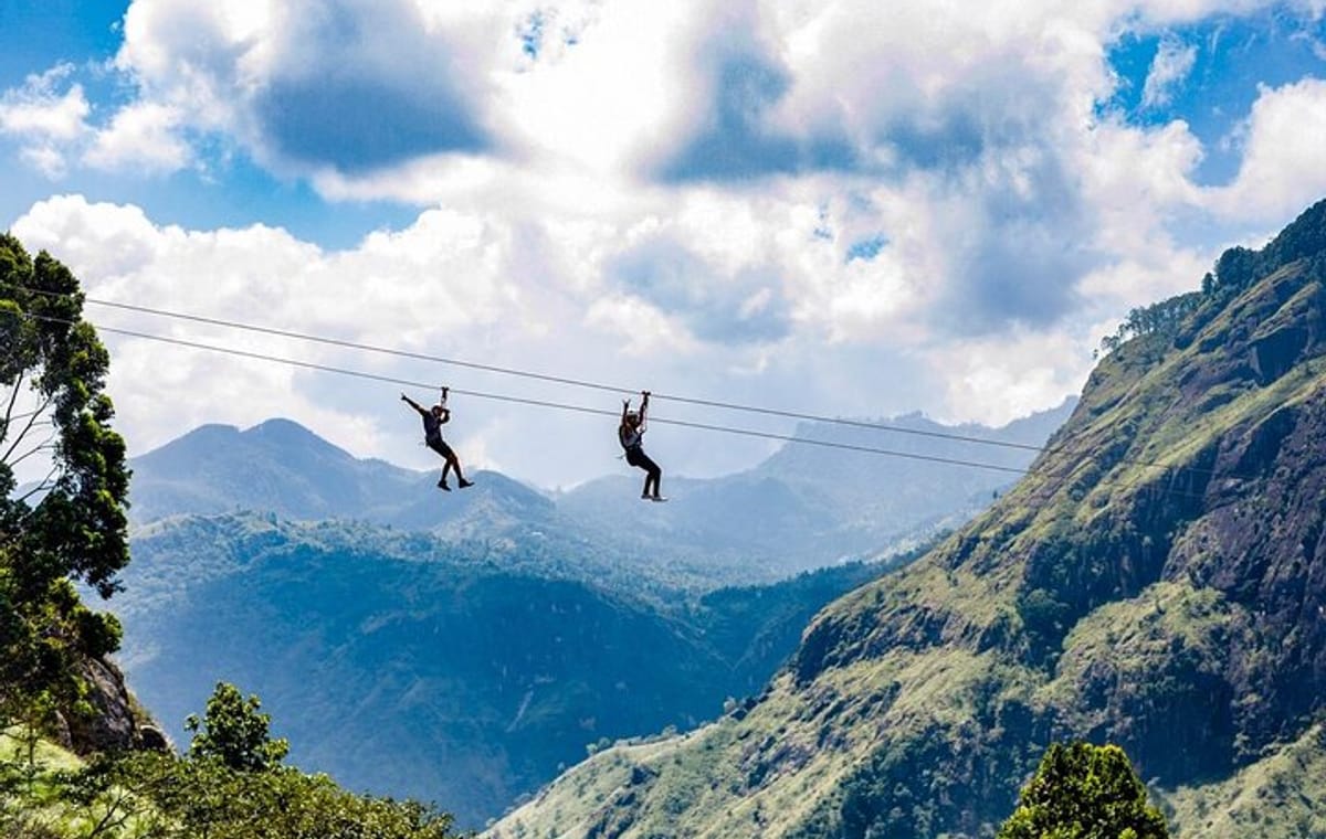 Zip Lining Experience in Ella