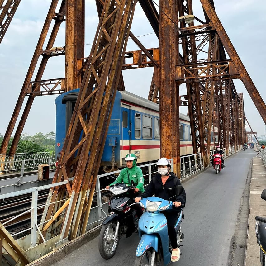 Hanoi Hidden Gems & City Highlights Small Group Scooter Tour 9