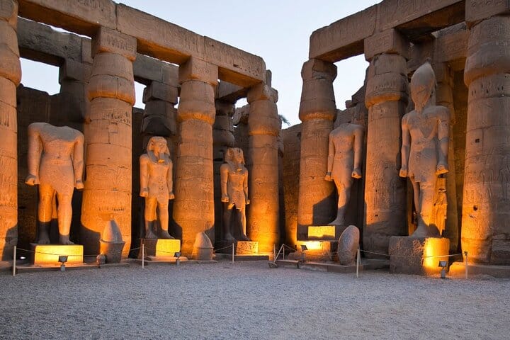 Private Full-Day Luxor Sightseeing Tour with lunch from Luxor