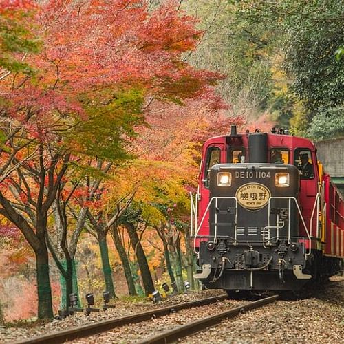 Sagano Romantic Train One-Way Ticket