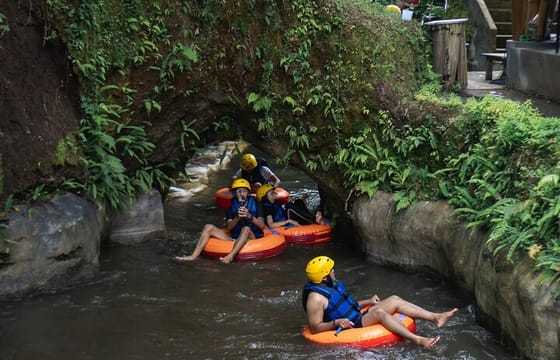 Cave Tubing Adventure at Tegalalang Rice Terrace, Ubud