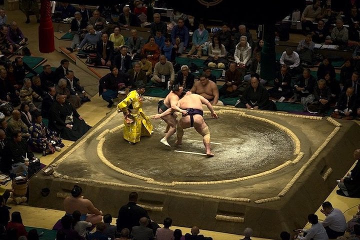 Sumo Tournament Experience in Tokyo