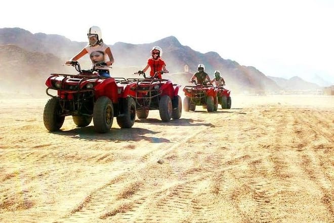 3 Hours ATV Quad &amp; Camel Riding With Transfer - Sharm El Sheikh