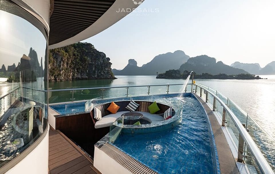 JADE SAILS – Most Luxury Day Cruise in Ha Long Bay & Lan Ha Bay