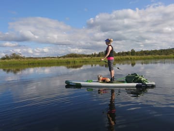 Stand-Up Paddleboarding Tour in Kemijärvi, Finland