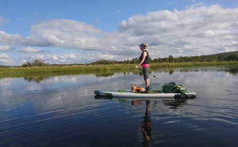 Stand-Up Paddleboarding Tour in Kemijärvi, Finland