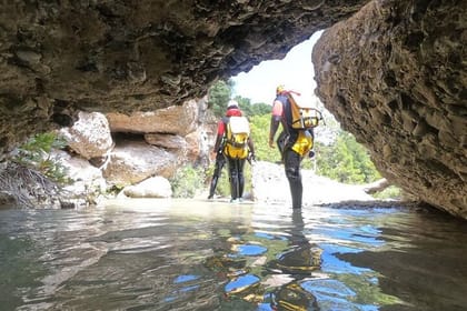 6 Hour Canyoning Experience in Agios Loukas Gorge from Athens