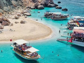 Suluada Boat Tour with Lunch from Antalya and Adrasan