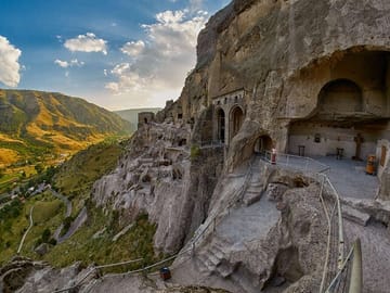 From Tbilisi: Vardzia, Rabati Castle & Borjomi Tour with Guide