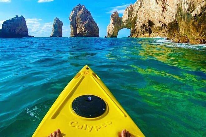 Cabo Kayak & Snorkel Adventure to the Arch with Glass Bottom 3