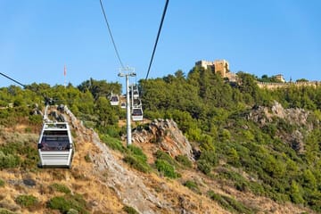 Sunset Alanya City Tour with Cable Car, Dinner and Boat Tour