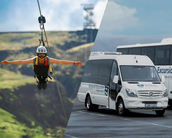 A picture of our zipline tour and transfer combo