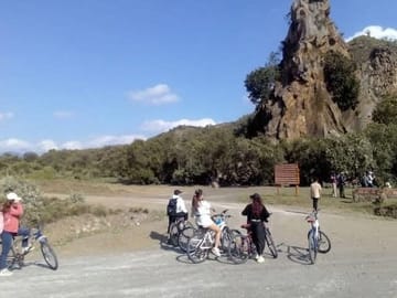 cycling with guests