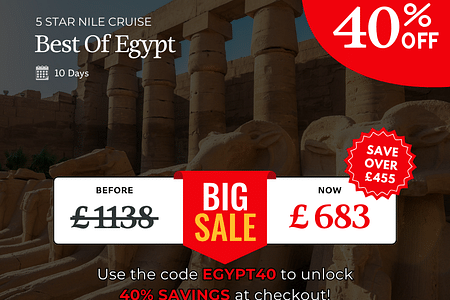 Luxury Nile Cruise & Ancient Wonders Tour of Egypt