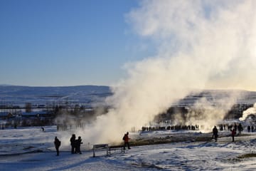 Private Golden Circle Tour with Hvammsvik Hot Springs in Reykjavík