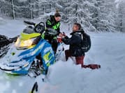 Adventure snowmobile tour Akureyri 10