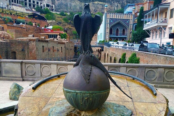 Falcon and the Pheasant Sculpture