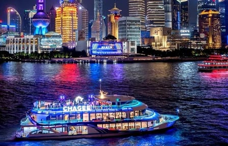 Huangpu Night Cruise: Cozy Vibe & Modern Shanghai Glow