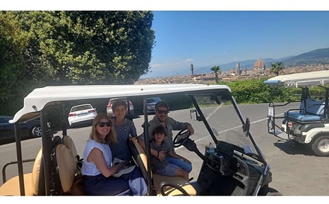 Private Golf Cart Tour to Fiesole & Roman theatre