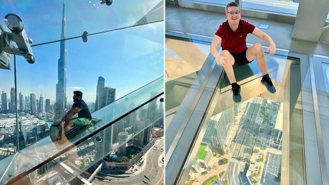 Dubai  Sky View Glass Slide tickets