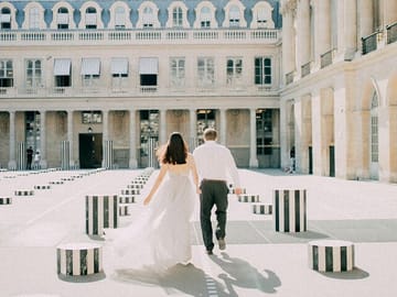 Colonne de Buren Photography Session in Paris