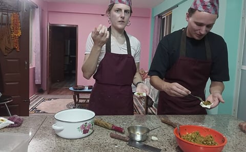 Nepali Cooking Class with Local Family in Kathmandu