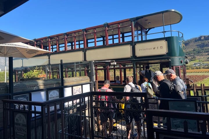 Franschhoek Wine Tram and Wine Tasting Tour with Tram Ticket