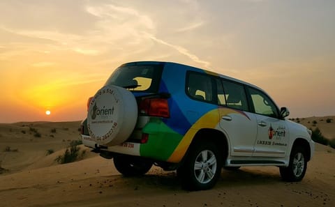Dubai Desert Safari with BBQ Dinner and Adventure Activities