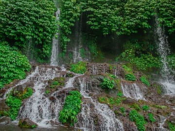 Explore Benang Kelambu Waterfalls on Lombok Island Tour