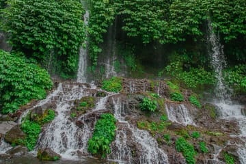 Explore Benang Kelambu Waterfalls on Lombok Island Tour
