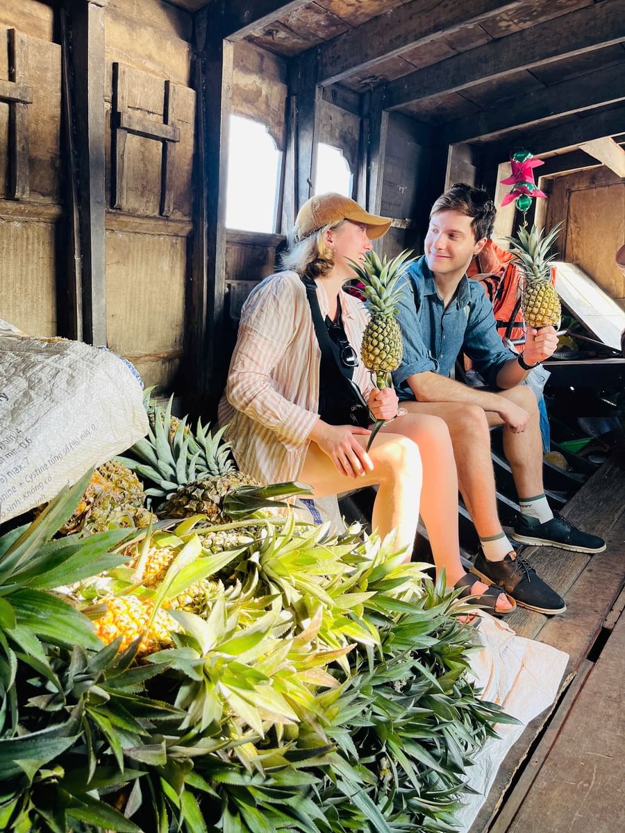 Mekong Romantic Experiences: Nature Reserve Exploration & Floating Market Adventure