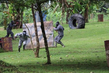 Private Paintball and White Water Rafting in Bali