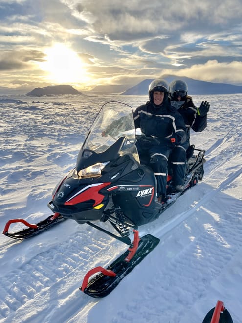 Lake Mývatn Snowmobile tour from Akureyri photo 3