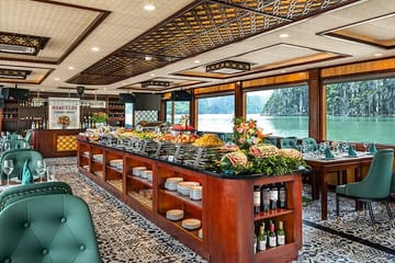 Hercules Cruise Luxury Day Tour in Halong Bay from Harbor