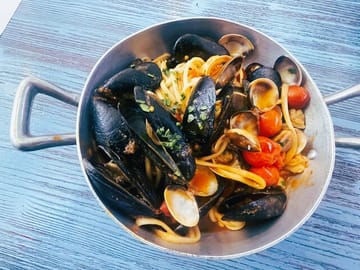 "You'll try the most delicious pasta!"