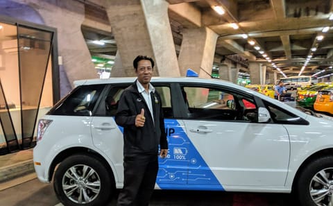 Eco-Friendly Electric Airport Transfer to Bangkok City