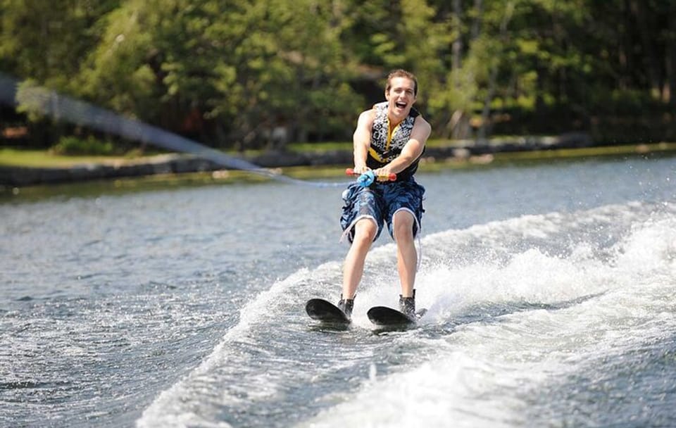 Water Skiing in Trincomalee