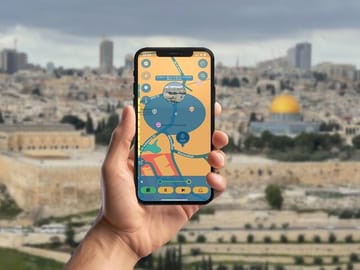 Siege of Jerusalem 70AD GPS App Walking Tour Mobile Game