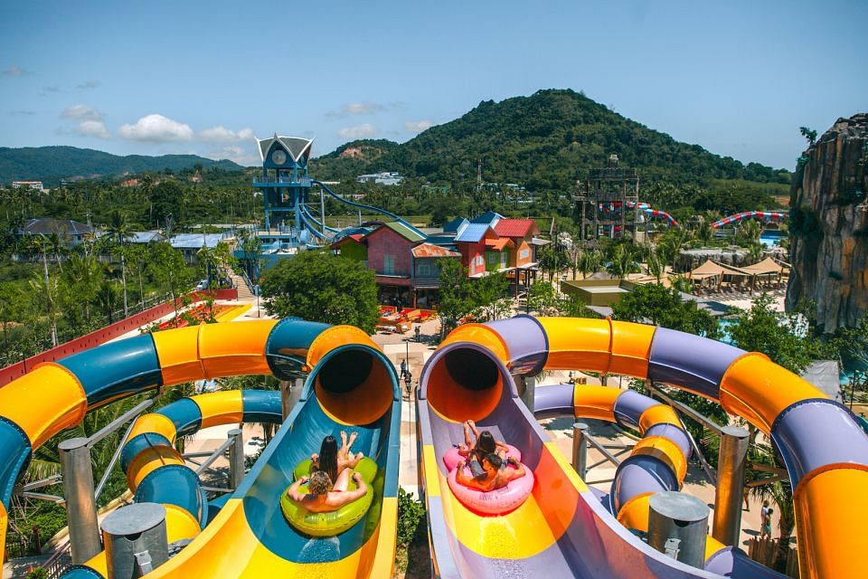 Andamanda Phuket Waterpark Adventure: Thrilling Slides & Relaxing Cabanas