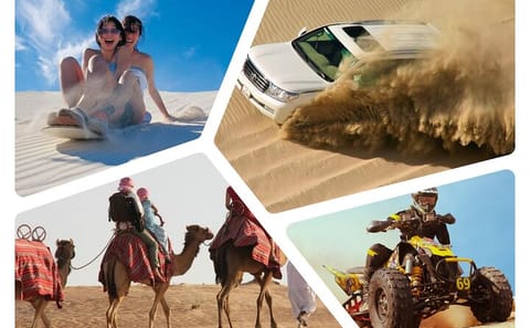 Desert Safari Adventure with Dune Bashing and Camel Ride in Doha